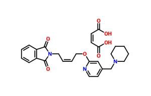 N- {4- [4- (Piperidinomethyl) piridil-2-oksi] -cis-2-butèn} Ftalimid Maleic Acid CAS 146447-26-9