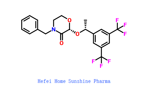 (2R) -4-BENZYL-2-{(1R) -1-[3,5-BIS (TRIFLUOROMETHYL) PHENYL] ETHOXY}MORPHOLIN-3-YON SEL CAS 287930-75-0