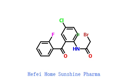 2-bromo-4'-kloro-2 '- (o-fluorobenzoyl) acetanilide CAS 1584-62-9