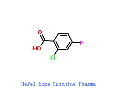 2-Chloro-4-fluorobenzoik asid CAS 2252-51-9