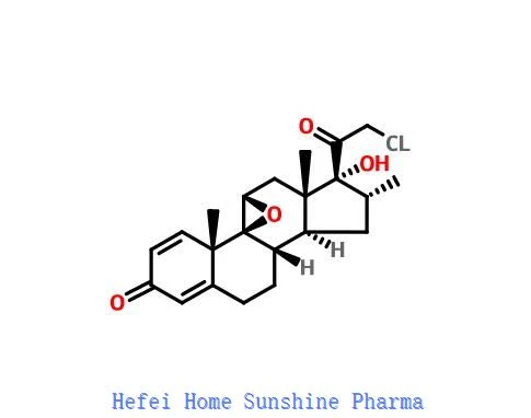 21-chloro-17α-hydroxy-9β, 11β-oksiido-16α-methylpregna-1,4-diene-3,20-dione CAS 83881-08-7