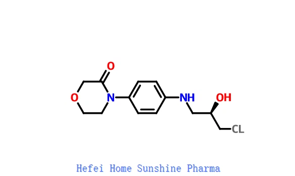 4- [4- (N- (3-kloro- (2R) -2-idroksi-1-propil) aMino) fenil] Morfolin-3-yon sèl CAS 1252018-10-2