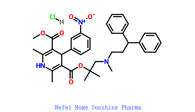 Lercanidipine Hydrochloride Hemihydrate CAS 132866-11-6