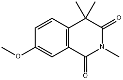 2, 4, 4-trimethyl-7-methoxy-isoquinolinedione-(1, 3) CAS 191988-38-2