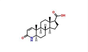 4-Aza-5a-androstan-1-ene-3-yon sèl-17b-karboksilik asid CAS 104239-97-6