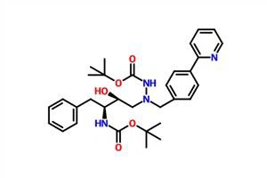 Des-N- (metoksikarbonil) -L-tert-leucine Bis-Boc Atazanavir CAS 198904-86-8