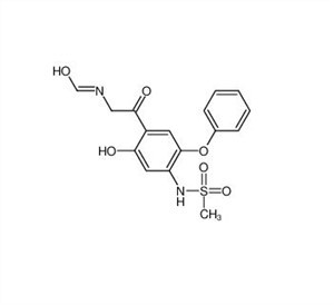 N-[2-[2-hydroxy-4-(methanesulfonamido) -5-phenoxyphenyl]-2-oxoethyl]fommaide CAS 149457-03-4