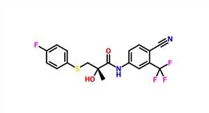 N-[4-Cyano-3-(trifluoromethyl)-phenyl]-3-[(4-fluorophenyl)thio]-2-hydroxy-2-methylpropionide CAS 90356-78-8