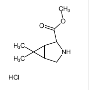 (1R,2S,5S)-methyl 6,6-dimethyl-3-aza-biscyclo[3.1.0]hexane-2-carboxylate Hydrochloride CAS 565456-77-1