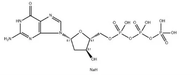 2'-Deoxyguanosine 5'-trifosfat Trisodyòm Sèl CAS 93919-41-6