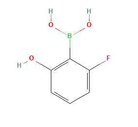2-Fluoro-6-hydroxyphenylboronic asid CAS 1256345-60-4